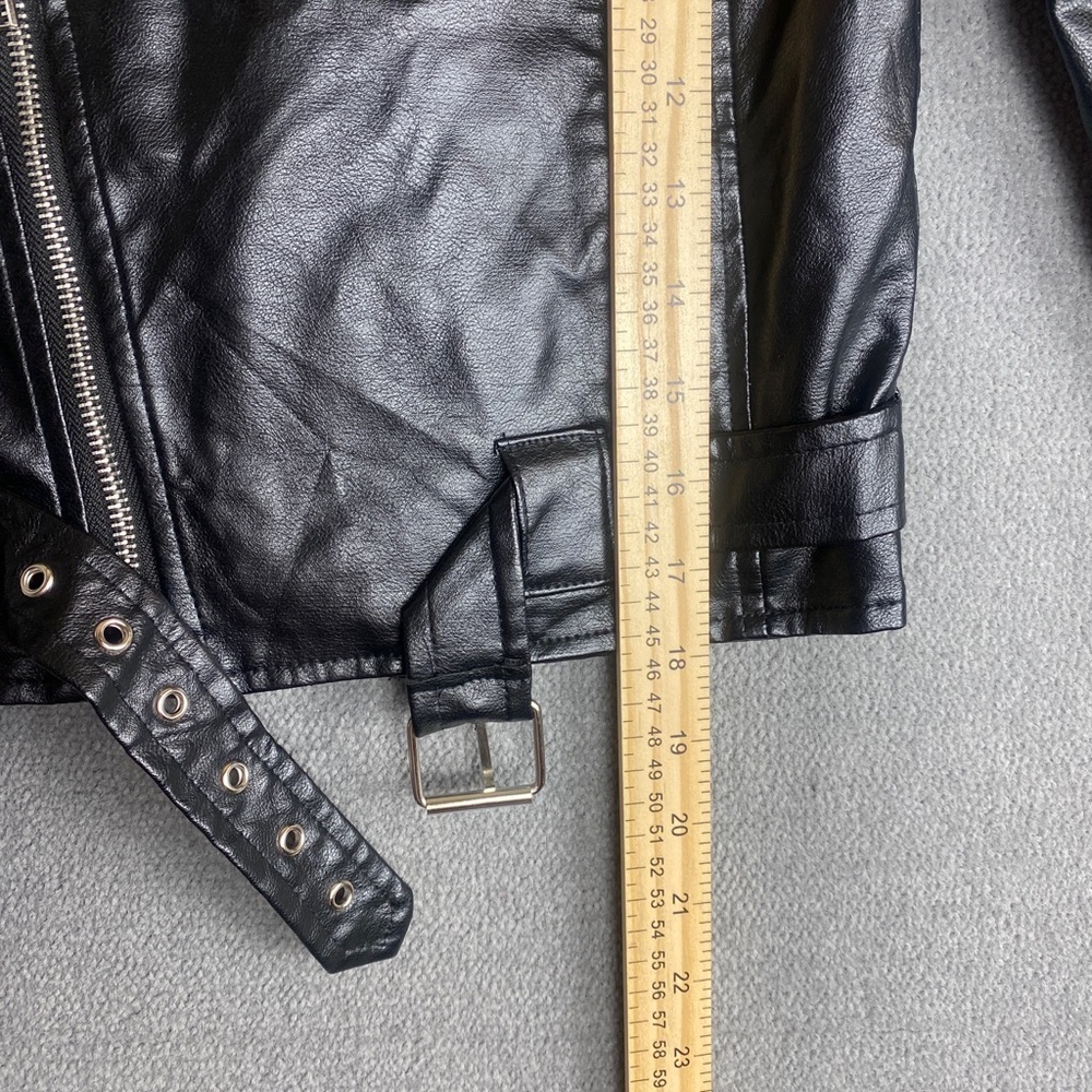 Lioness faux leather moto jacket size XS - Picture 10 of 10